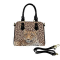 Leopard Lore - Up-close  Handbag - Vegan Leather - Back Alley Exclusive