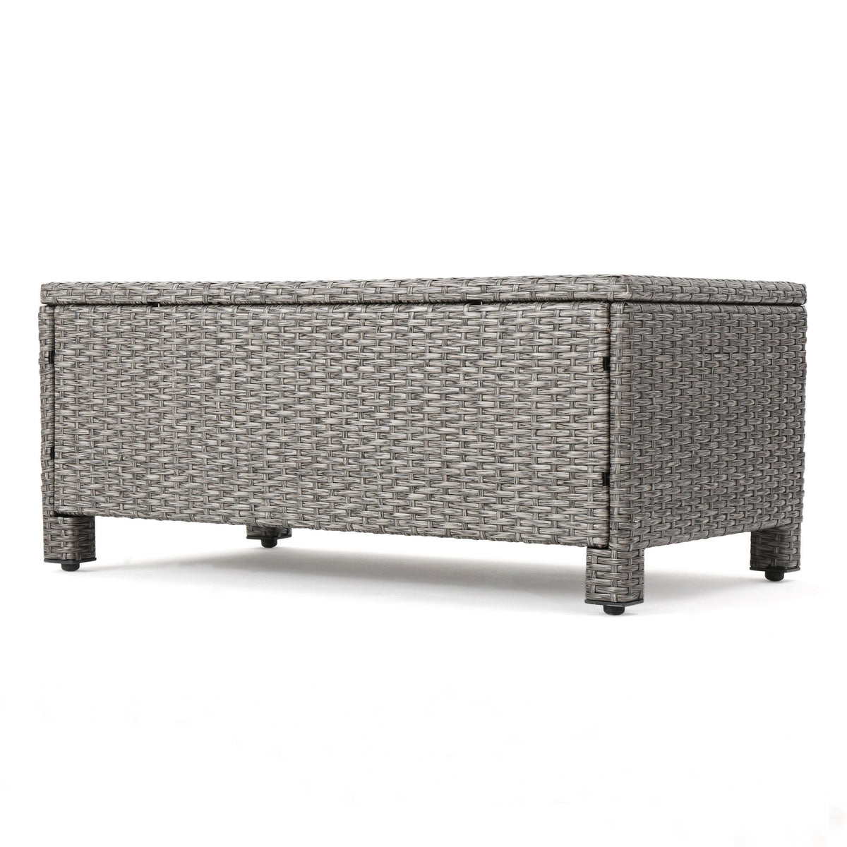 Puerta 4-Piece Outdoor Furniture Set with Water-Resistant Cushions - Rattan