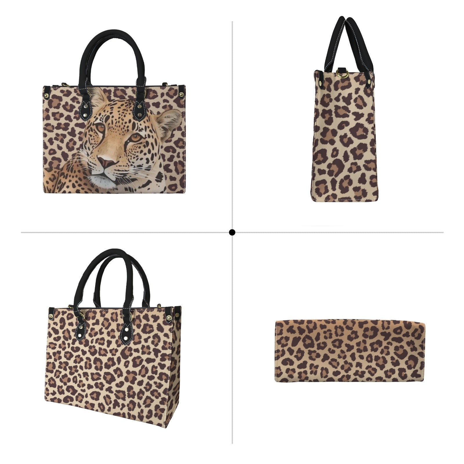 Leopard Lore - Leopard Portrait -Tote Bag  - Exclusive to Back Alley