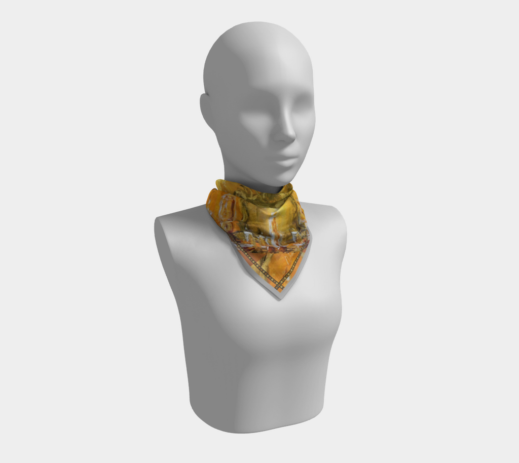 Through a Glass Darkly Square Scarf
