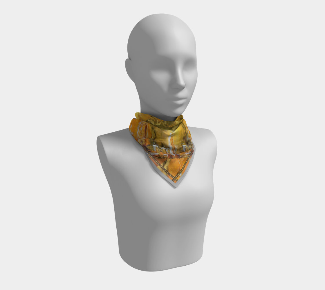 Through a Glass Darkly Square Scarf