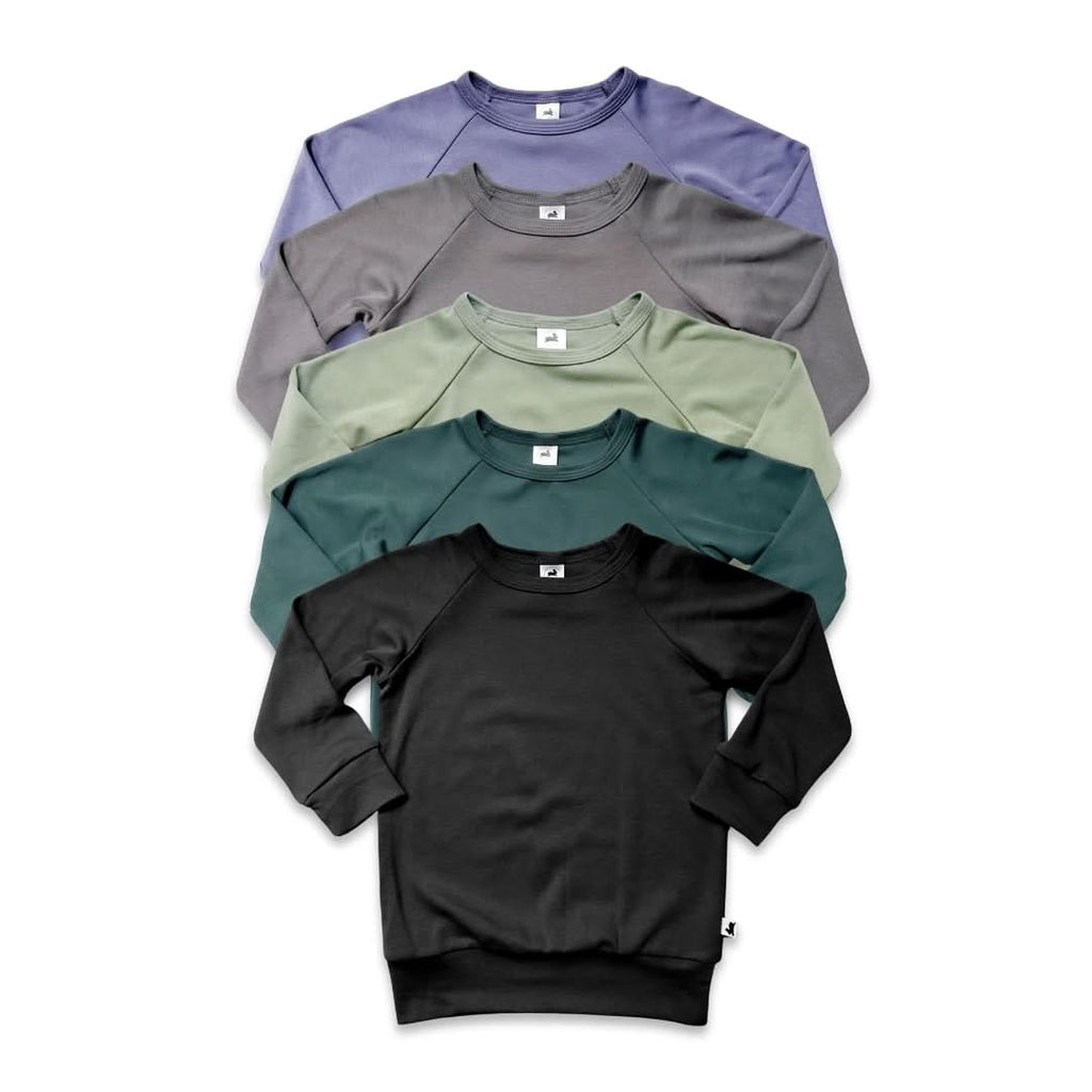 Baby/Kids' Bamboo Raglan Pullover | Juniper