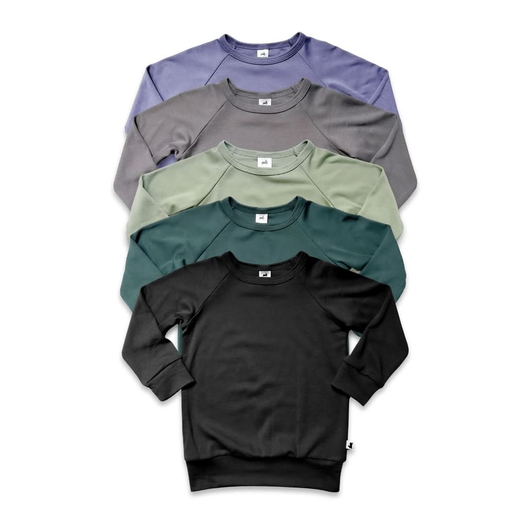 Baby/Kids' Bamboo Raglan Pullover | Juniper