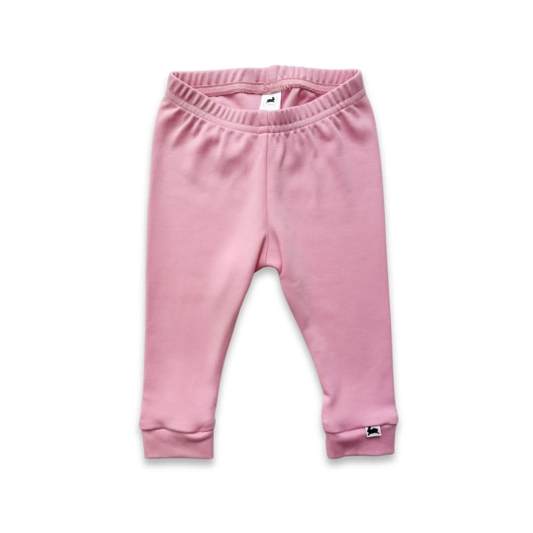 Baby Bamboo Leggings | Taffy Pink
