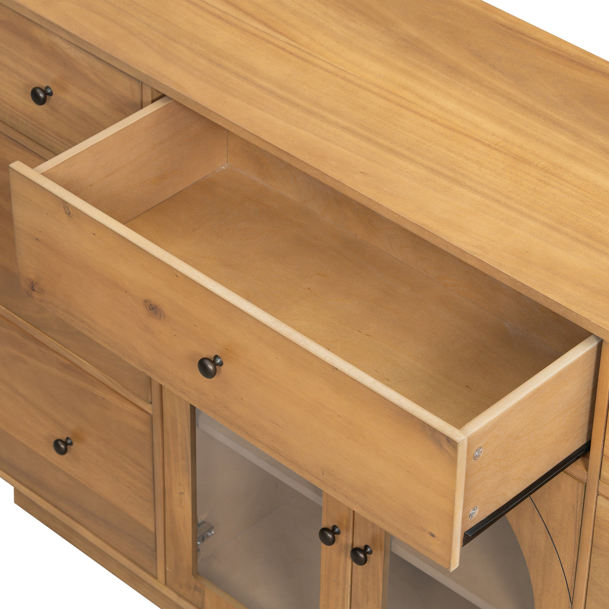 Cabinet with Storage for Living and Dining Room Entrance