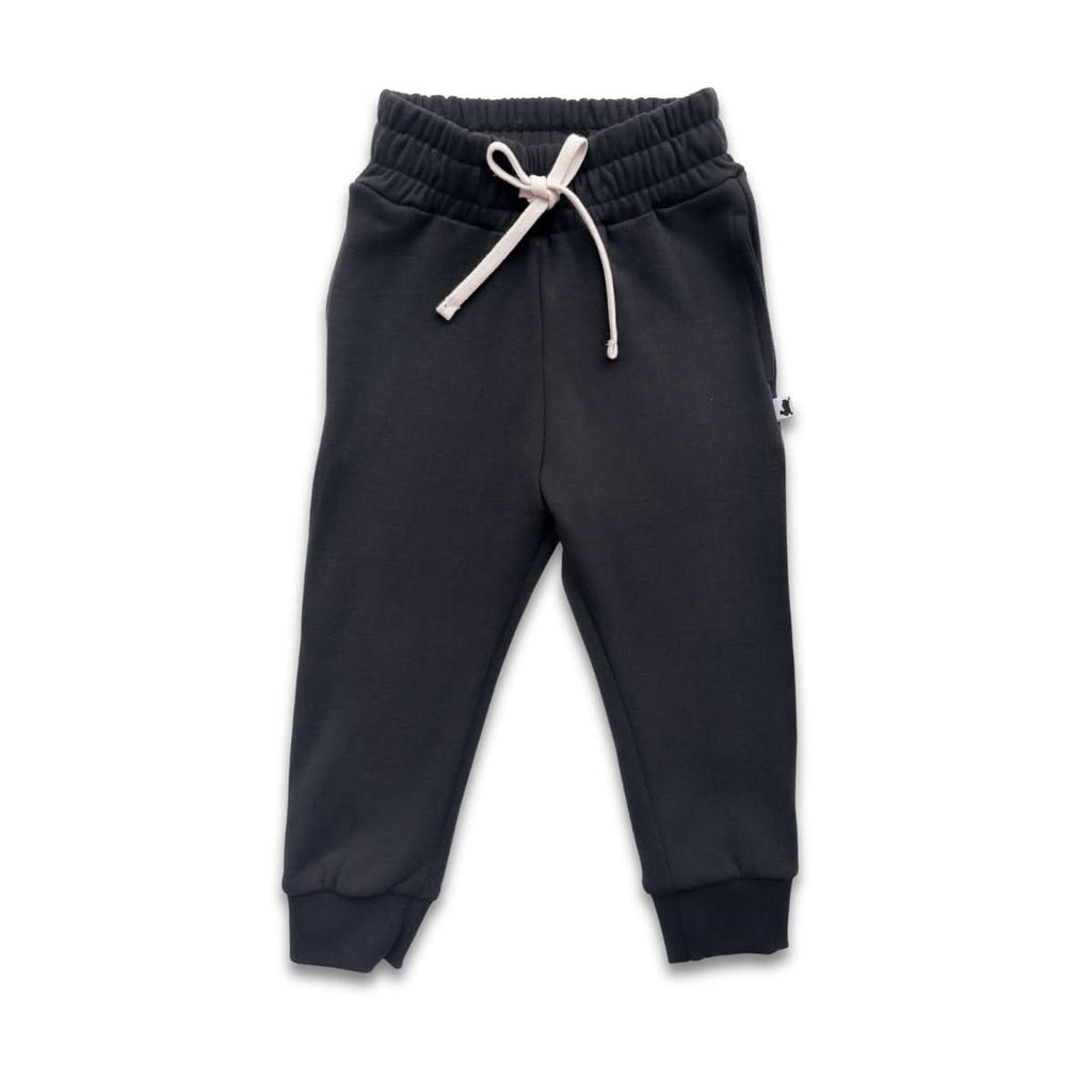 Baby/Kids' Bamboo Fleece Joggers | Black