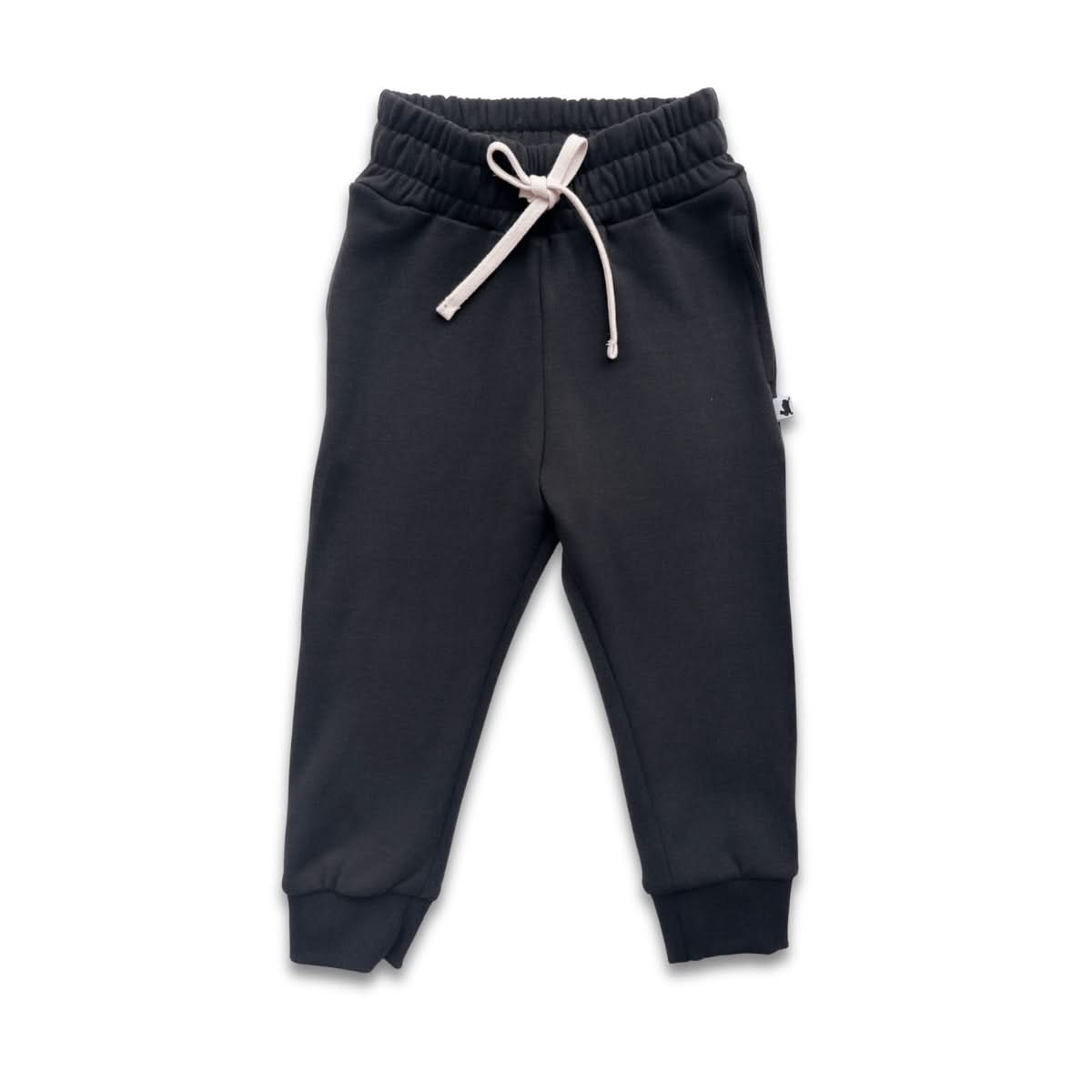 Baby/Kids' Bamboo Fleece Joggers | Black