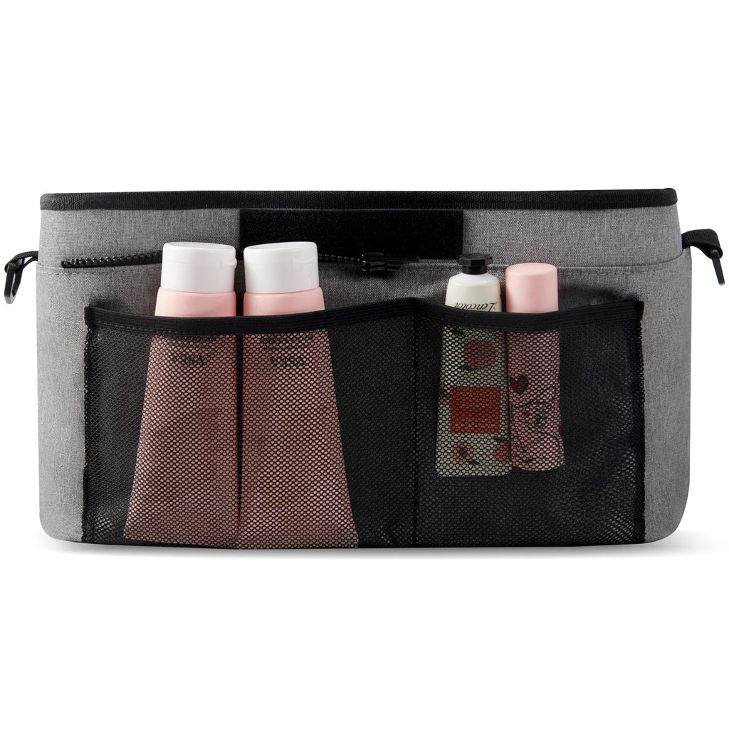 SUNVENO Universal Stroller Organizer with Insulated Cup Holder Detachable Phone Bag