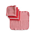 Bamboo Baby Washcloths (Pack Of 5) | Berry Stripe