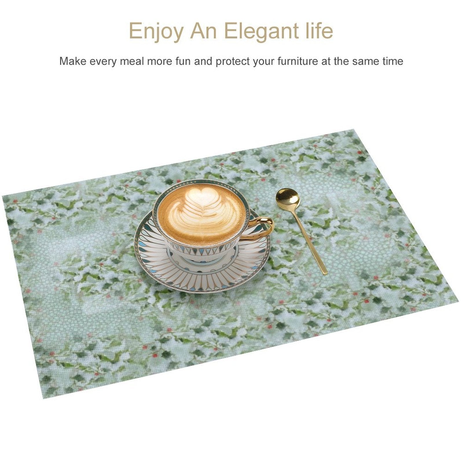 Back Alley Exclusive Signature Print Table Mats