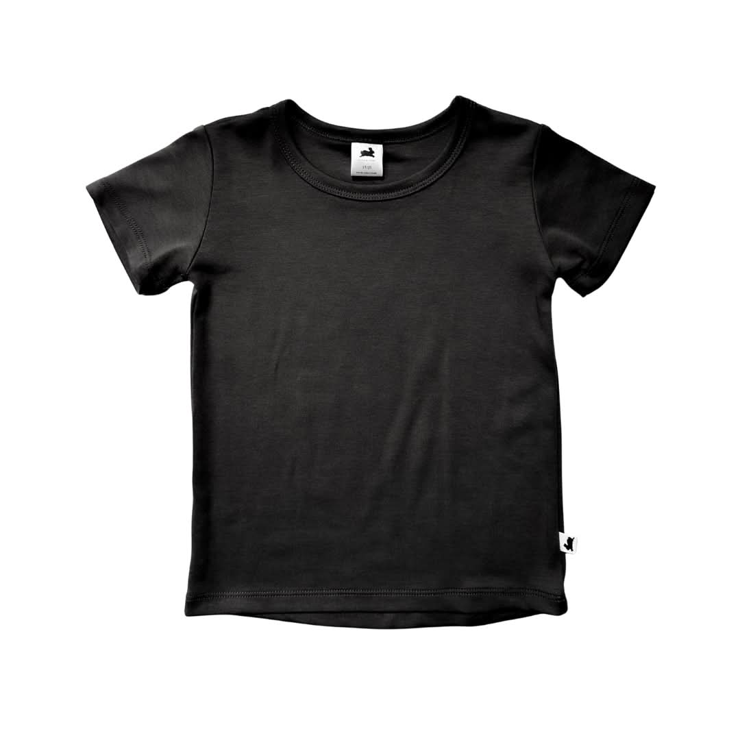 Baby/Kids' Bamboo T-Shirt | Black