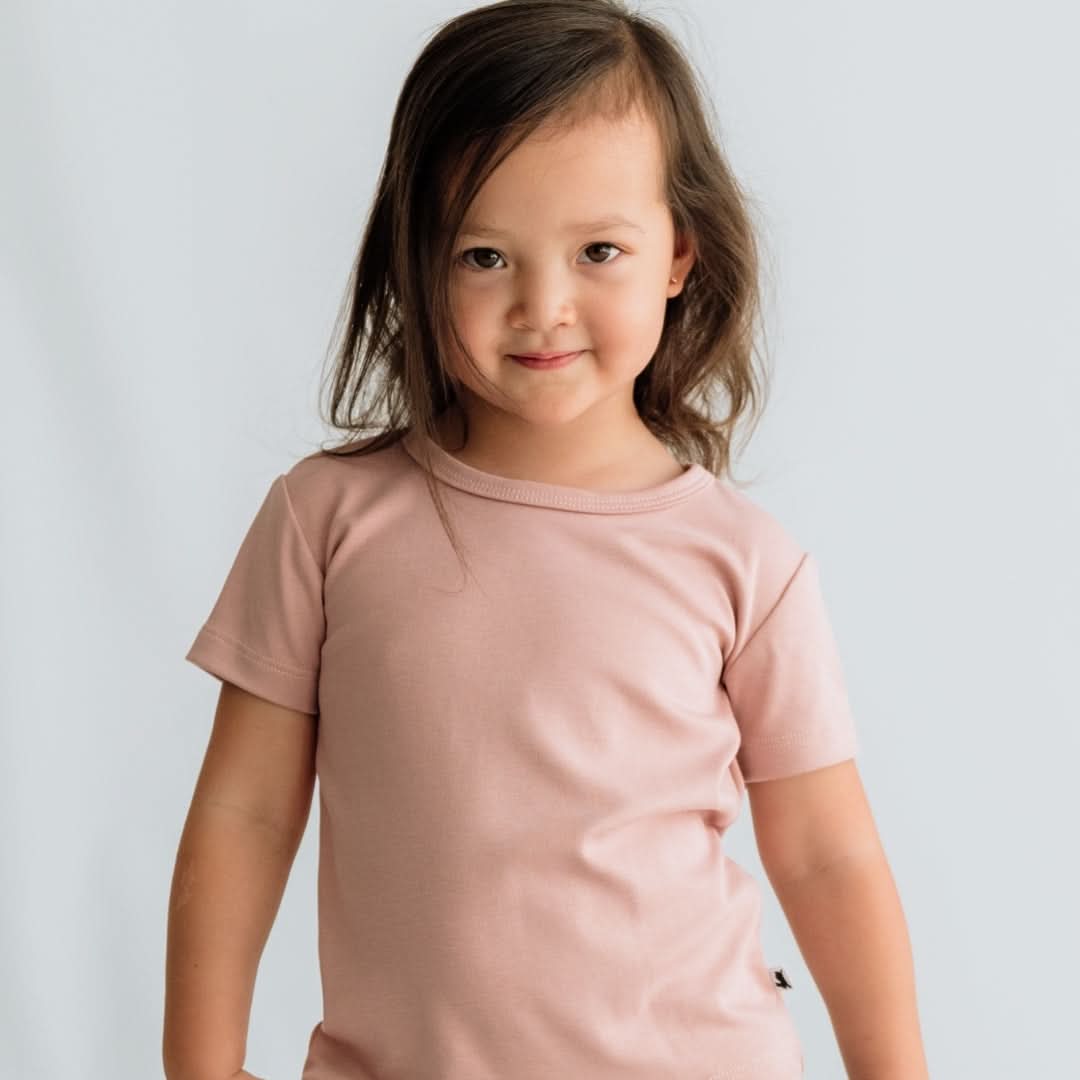 Baby/Kids' Bamboo T-Shirt | Rosewood