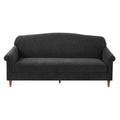 Loveseat Sofa 2 Seater Couch with Rolled Arms - Gray or Dark Gray