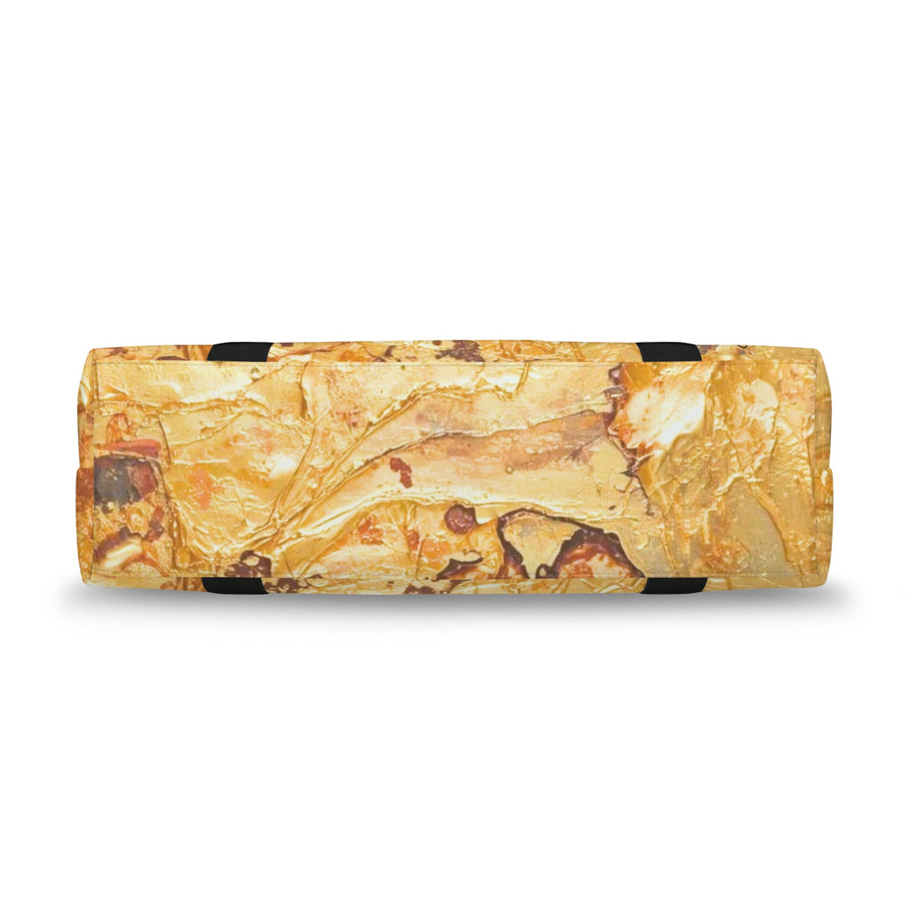 Liquid Gold Large Travel Bag - Carry-On with Trolley Sleeve
