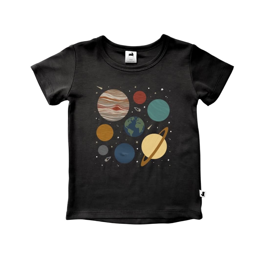 Baby/Kids' Bamboo Graphic T-Shirt | Big Energy In Umber