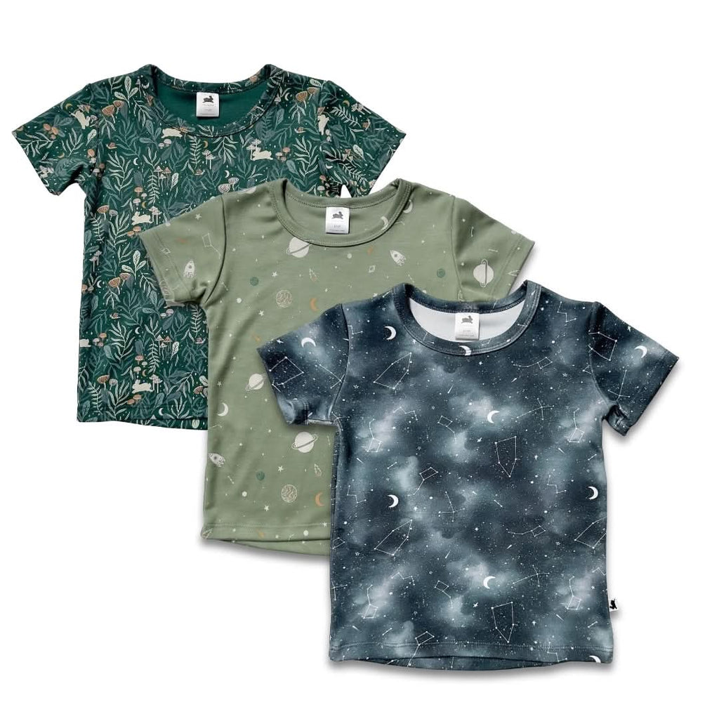 Baby/Kids' Bamboo T-Shirt | Outer Space