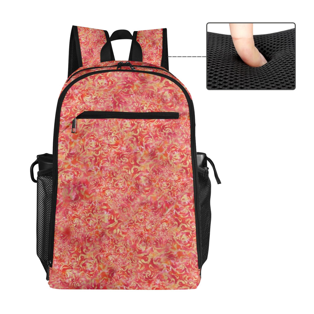 Red Roses Large Leisure Backpack — Back Alley Exclusive