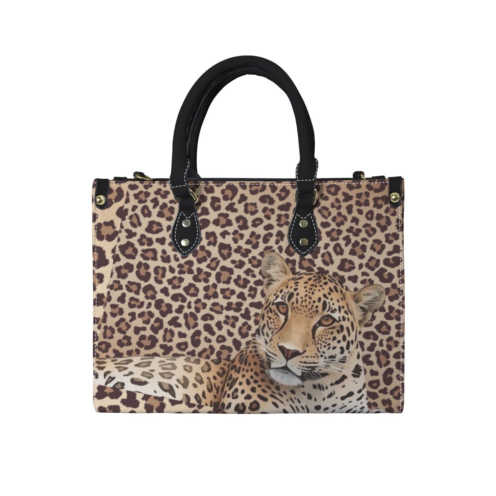 Leopard Lore - Tote Bag  - Women's Handbag Back Alley Exclusive