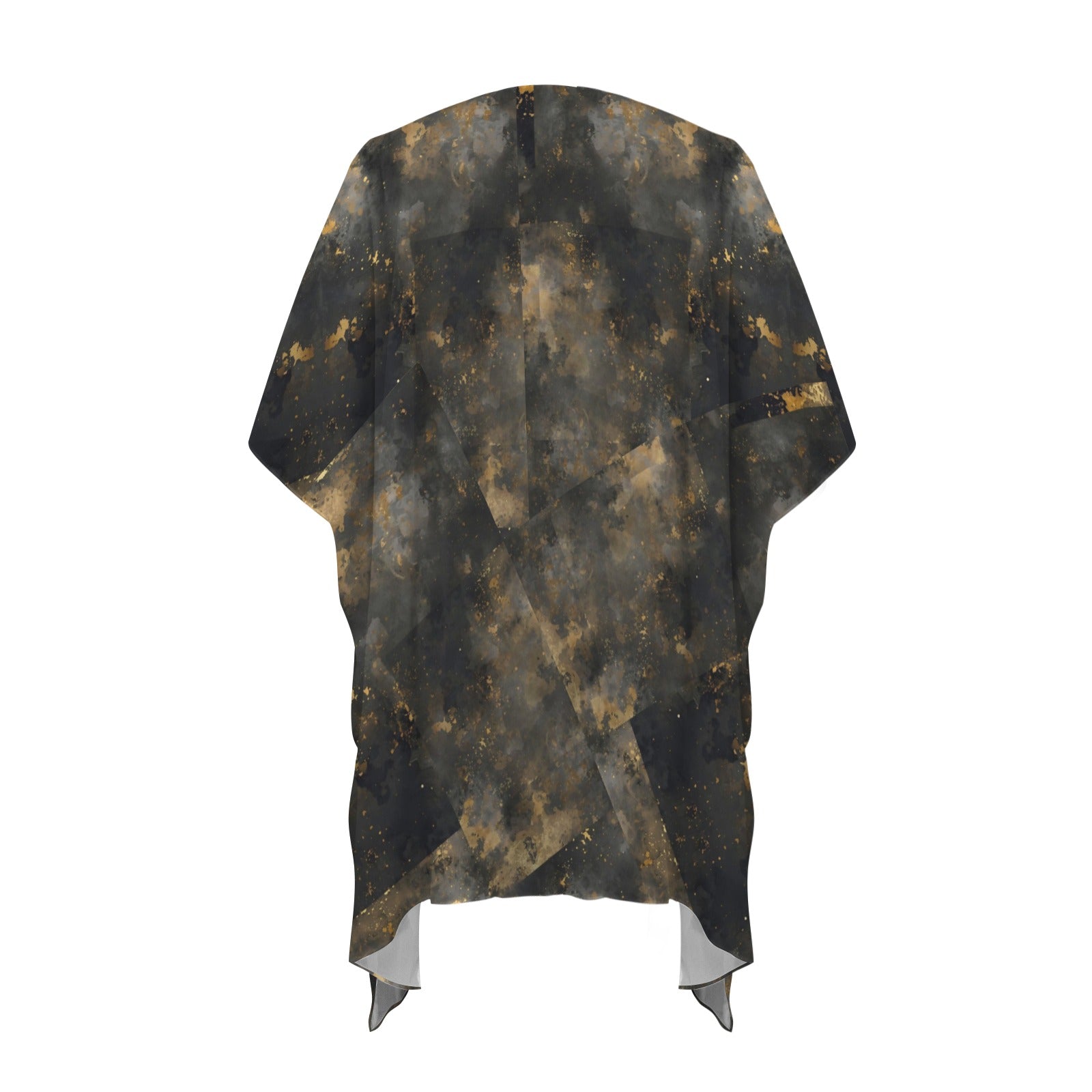 Cosmos Black and Gold Kimono — Back Alley Exclusive