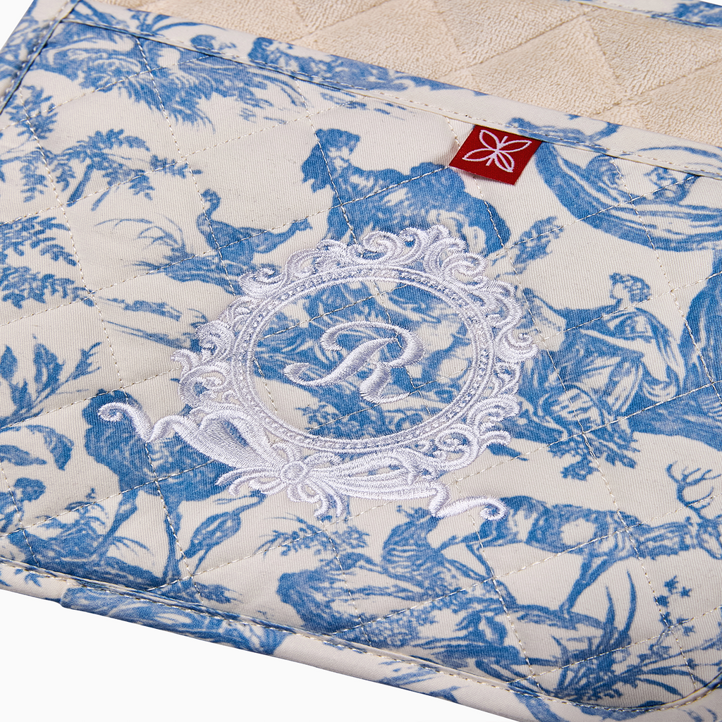 French Toile de Jouy Premium Cotton Pot Holder