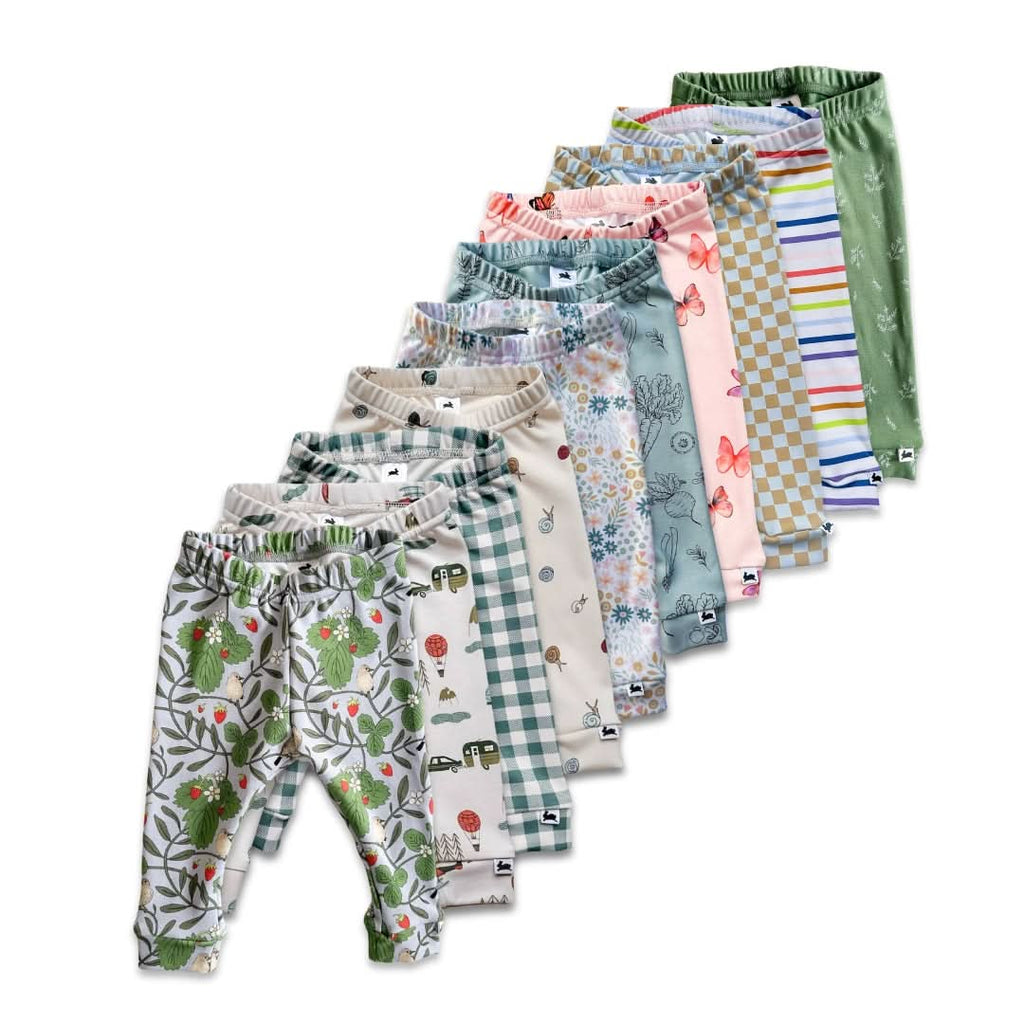 Baby Bamboo Leggings | Pastel Blooms