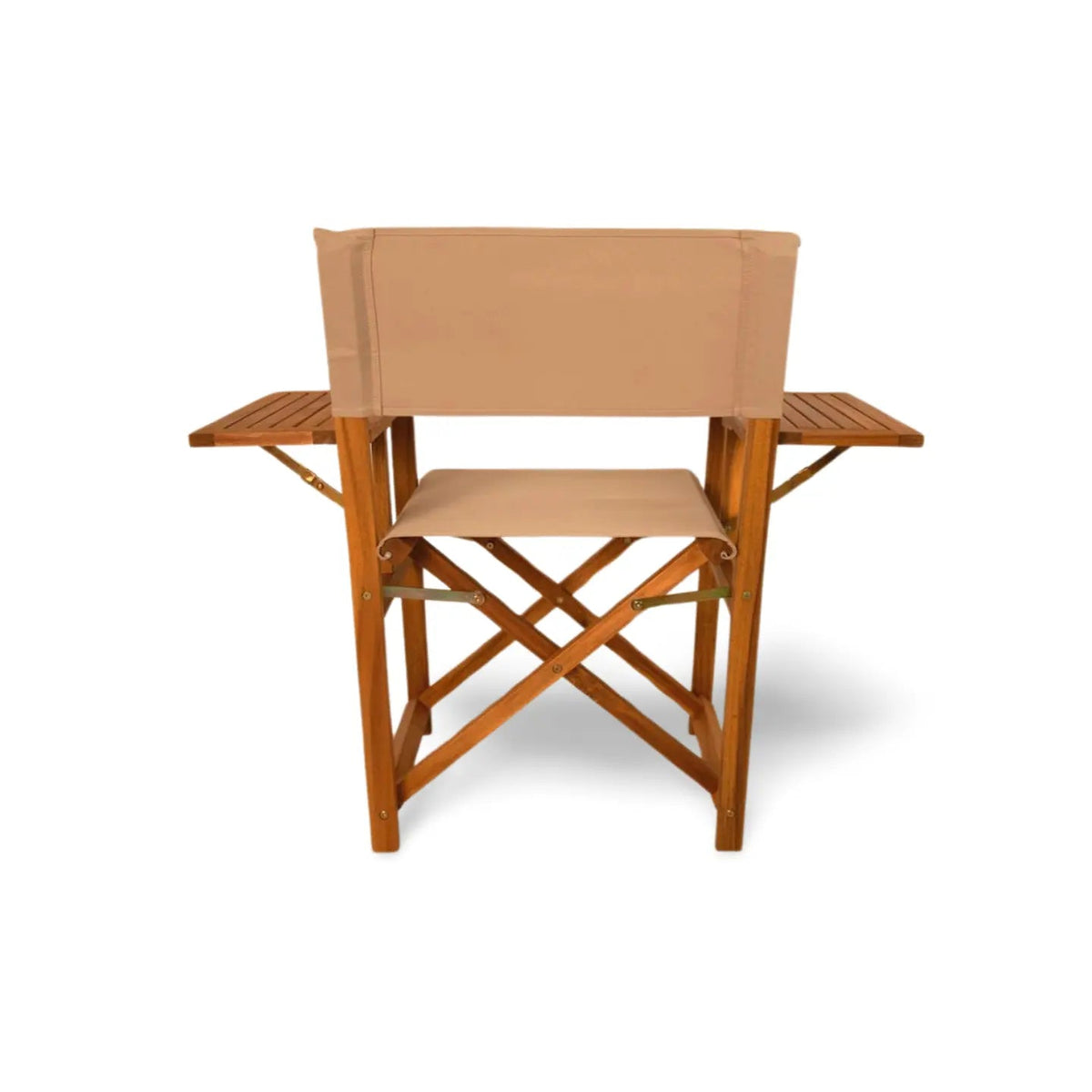 Walker Outdoor Folding Directors Chair with Side Tables