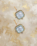 Vintage-Edwardian-Style-Blue-Intaglio-Earrings-