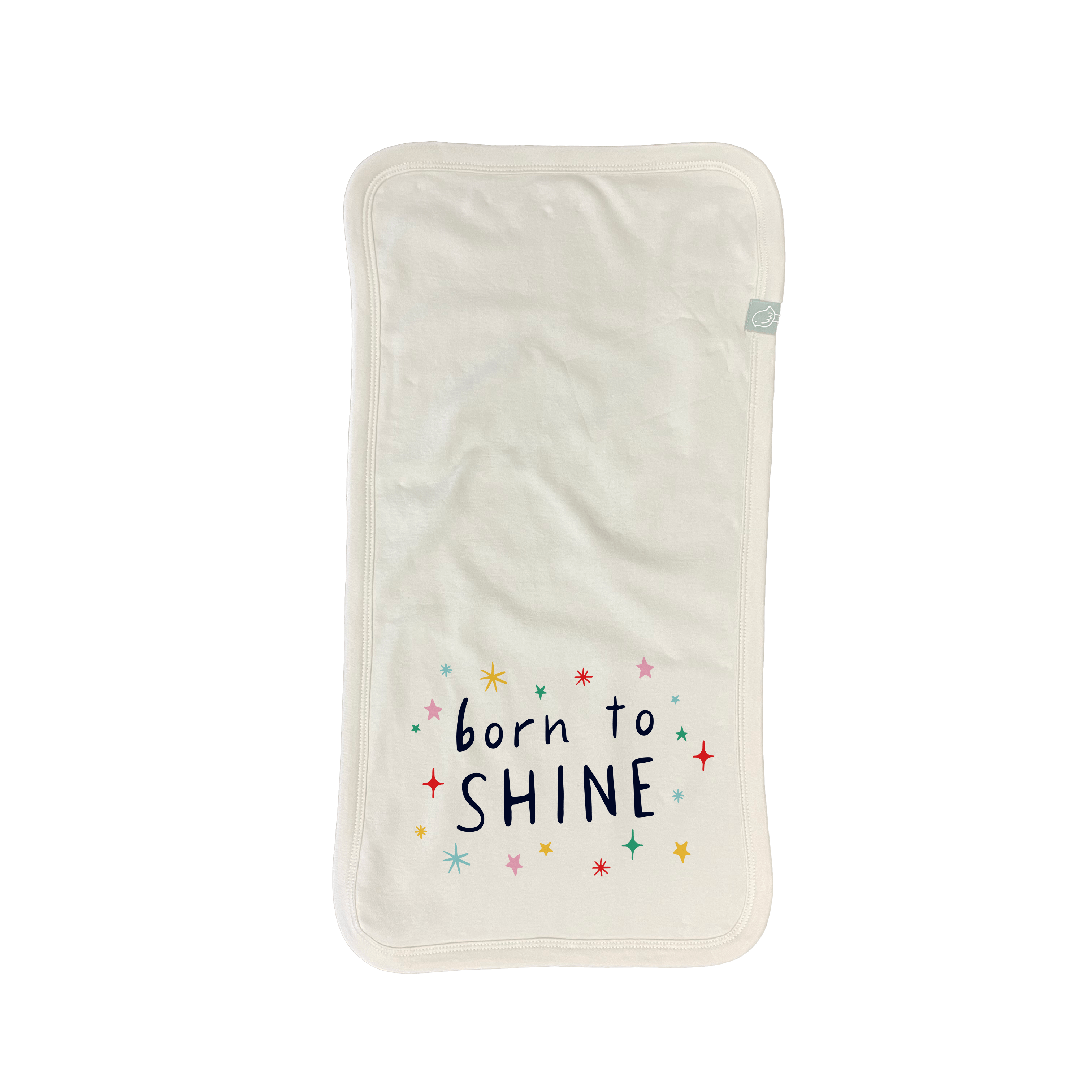 burp cloth | born to shine