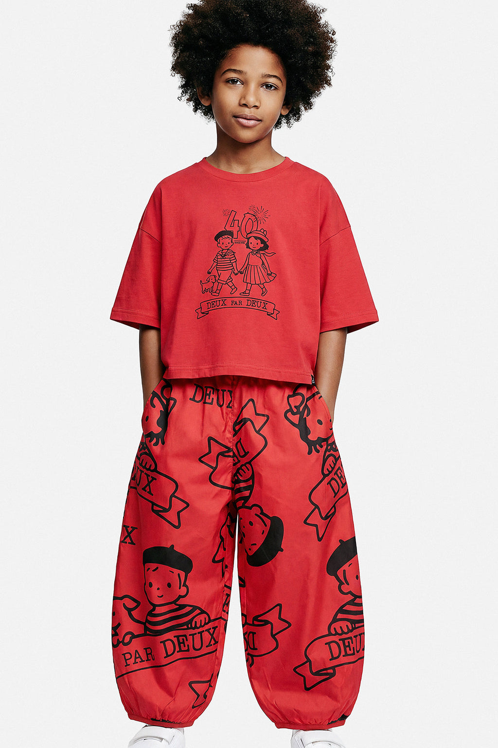 40Th Anniversary Graphic T-Shirt Poppy Red