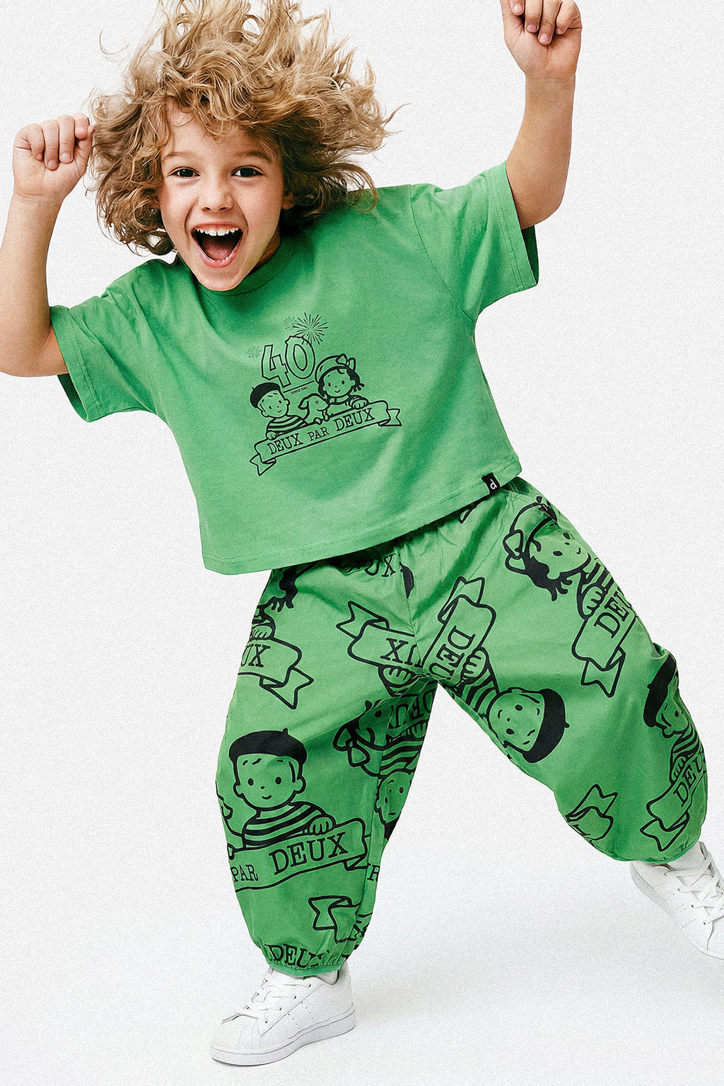 40Th Anniversary Graphic T-Shirt Green