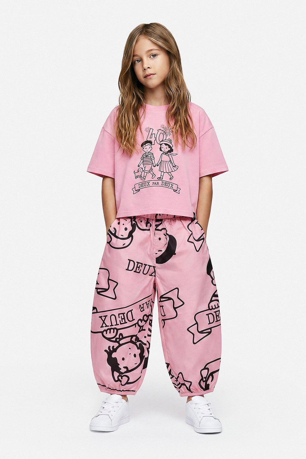 40Th Anniversary Graphic T-Shirt Soft Pink