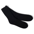 LADIES CASHMERE CABLE BOOTIES
