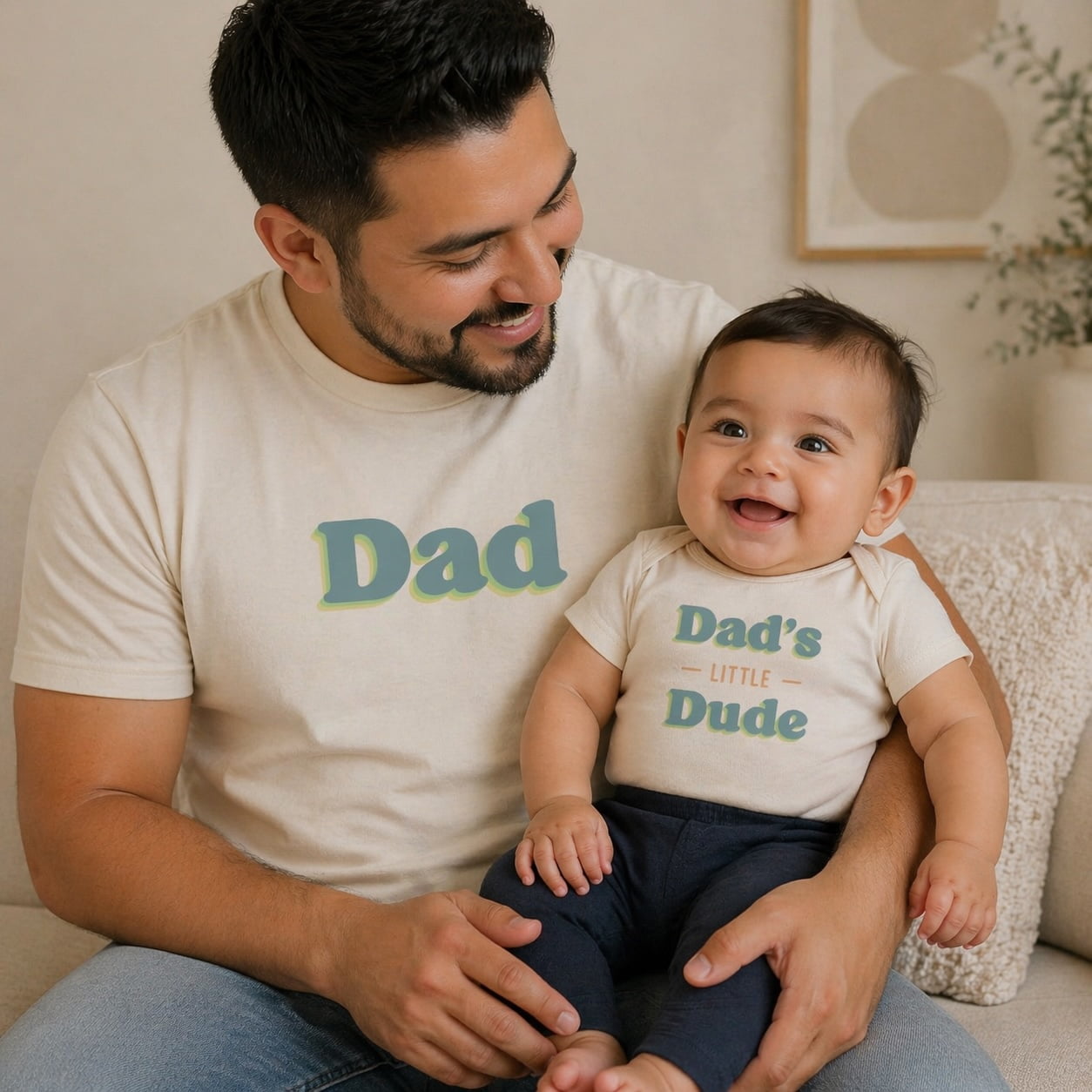 graphic bodysuit | dads little dude