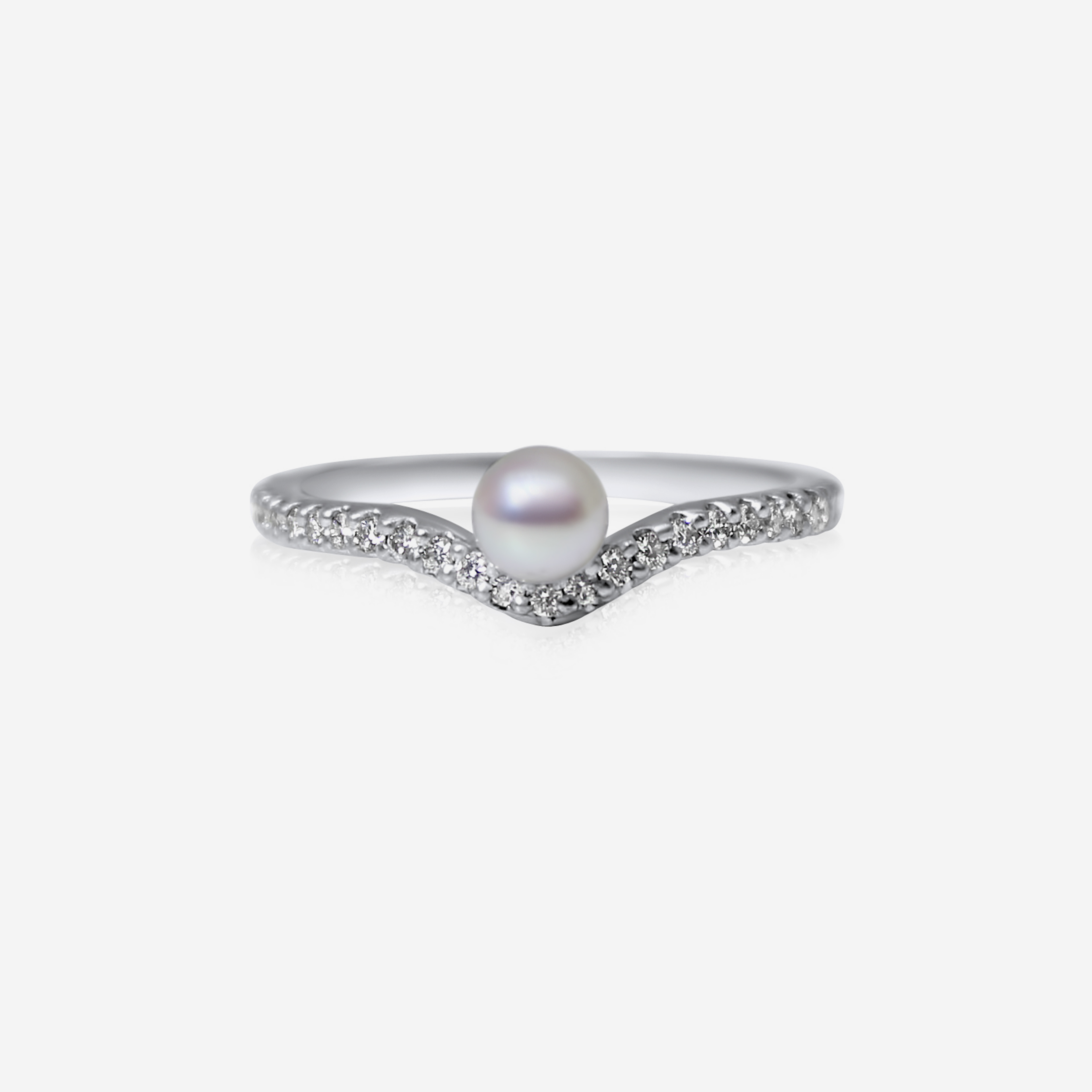 Eternal Love Diamond Engagement Ring | 18K Gold and Platinum