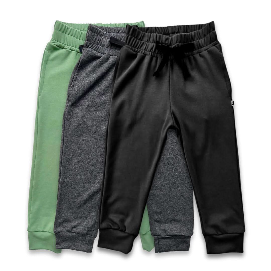 Baby/Kids' Lightweight Bamboo Joggers | Leaf Green