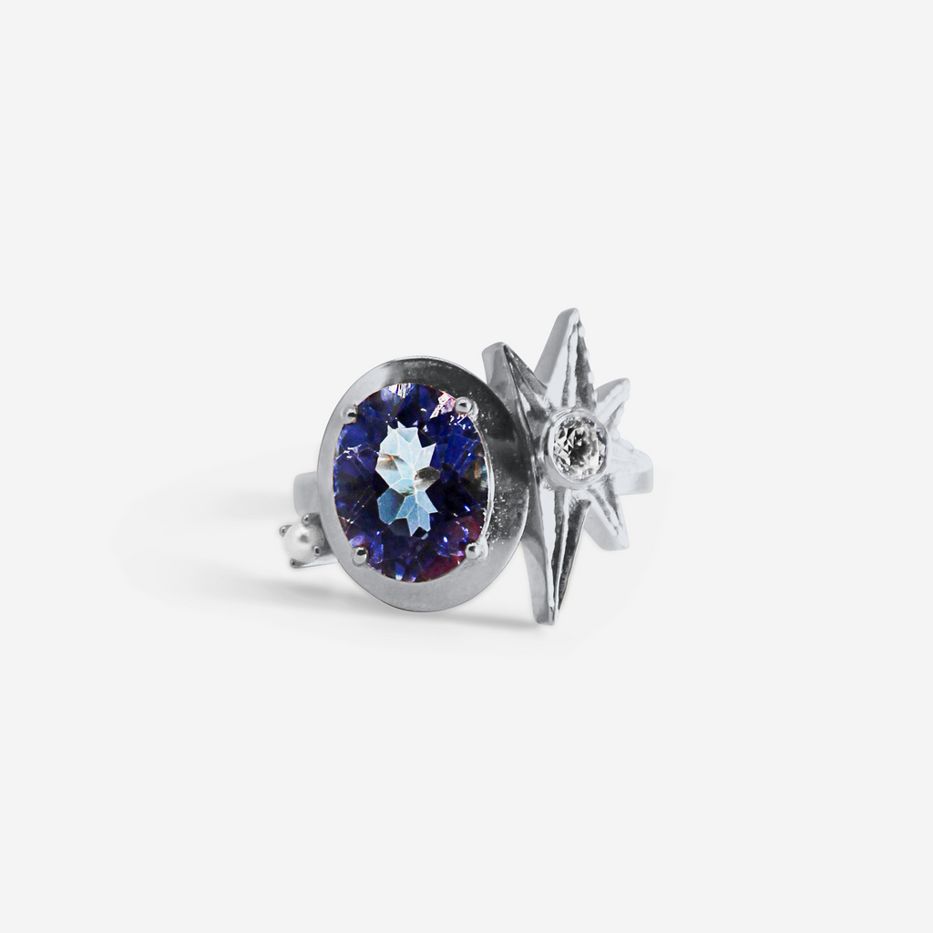 Geometric Gold Ring | Modern Fine Jewelry