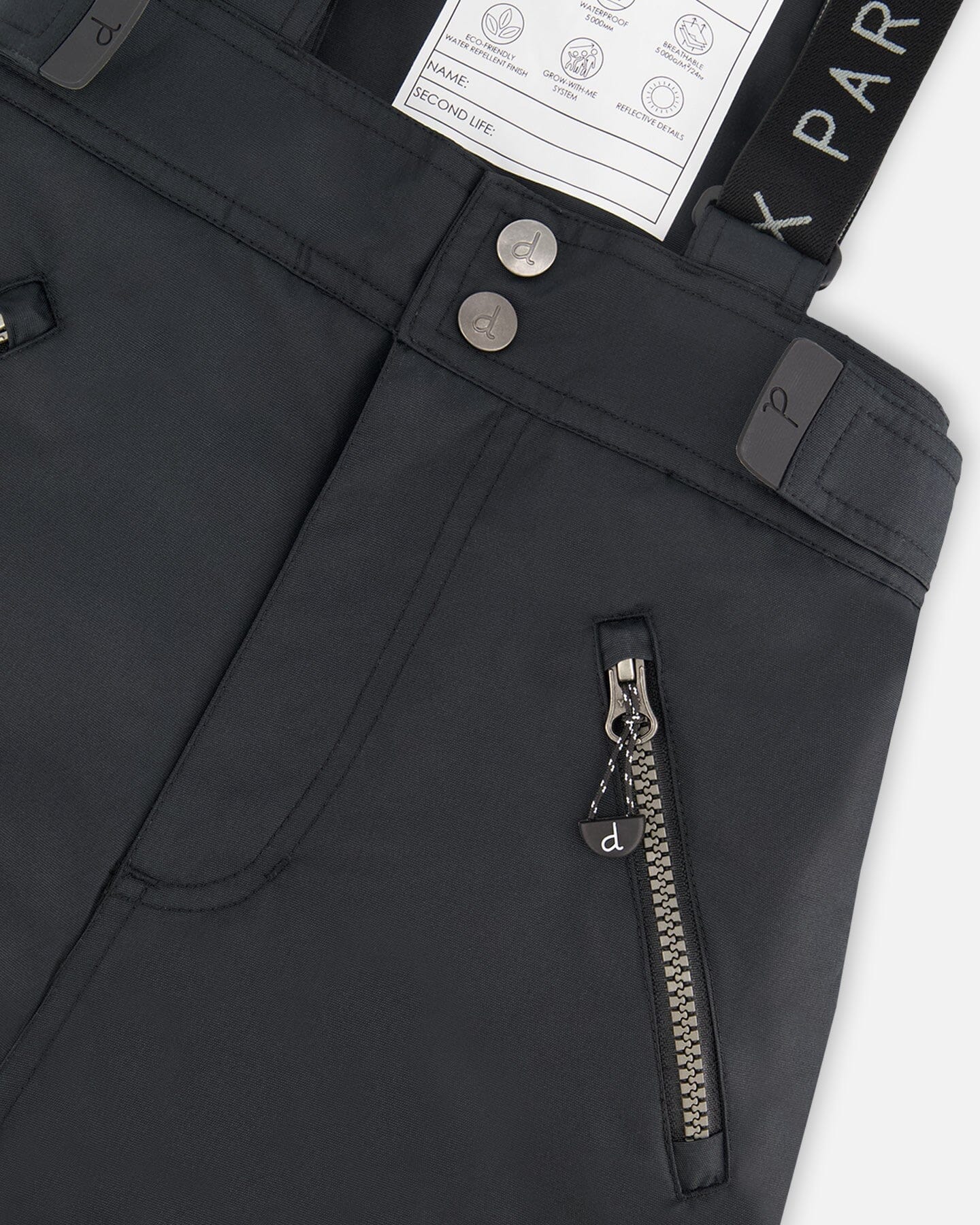 Solid Play Snow Pants Black
