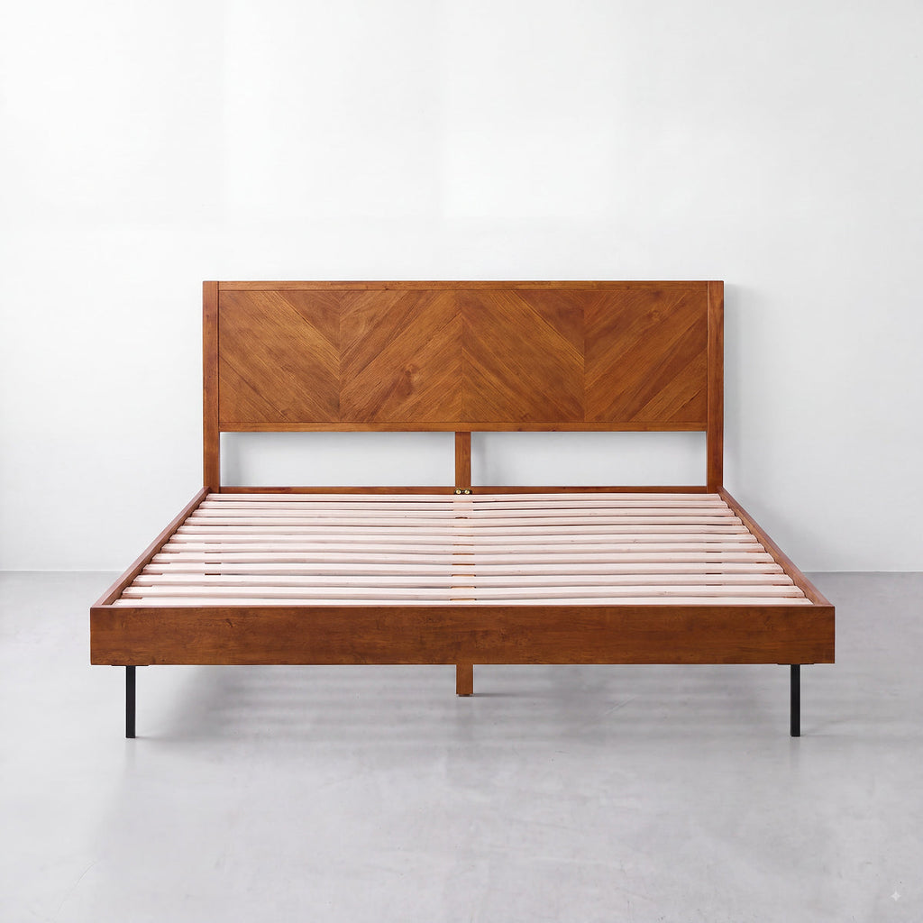 Alander Solid Wood Bed Frame