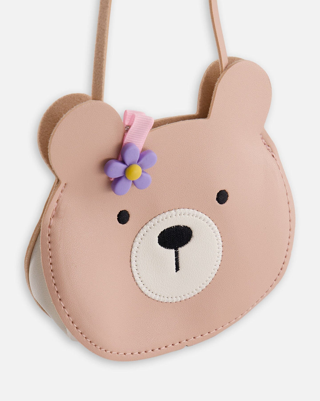 Teddy Bear Bag Dusty Pink