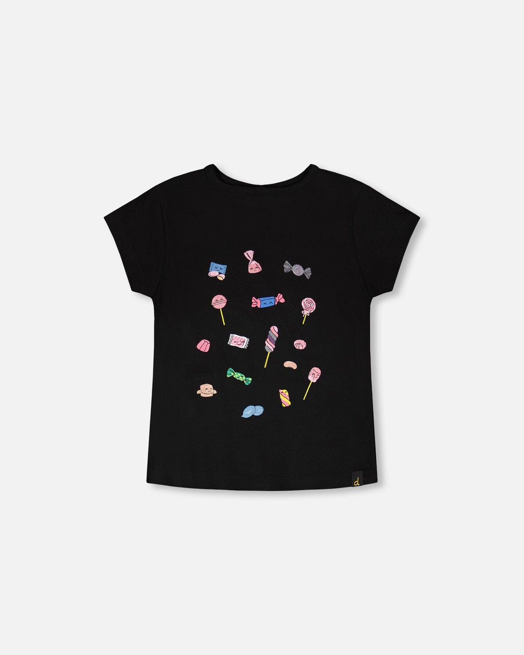 Organic Cotton Jersey T-Shirt Black