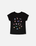 Organic Cotton Jersey T-Shirt Black