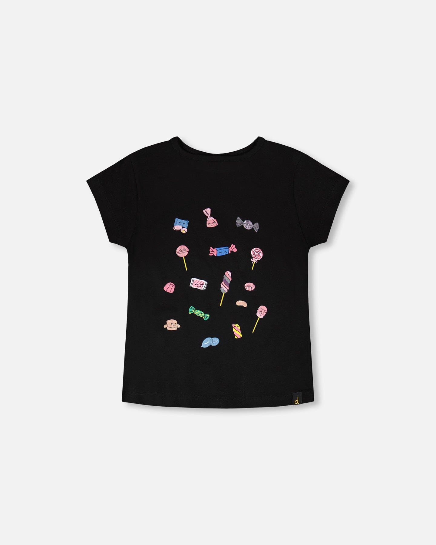 Organic Cotton Jersey T-Shirt Black