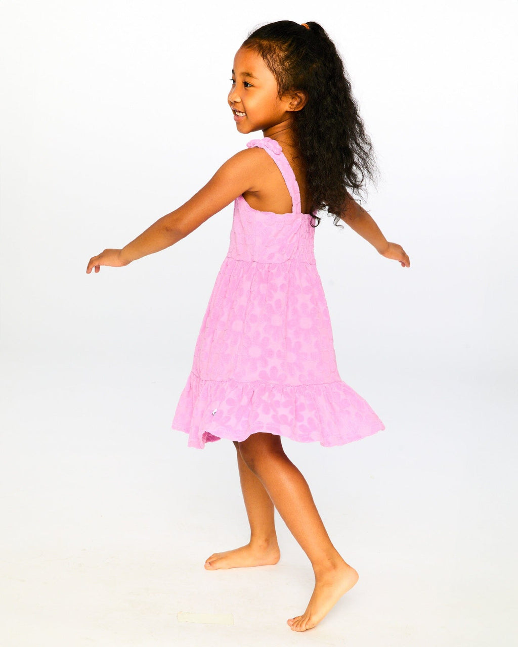 Beach Cover-Up Dress Pink