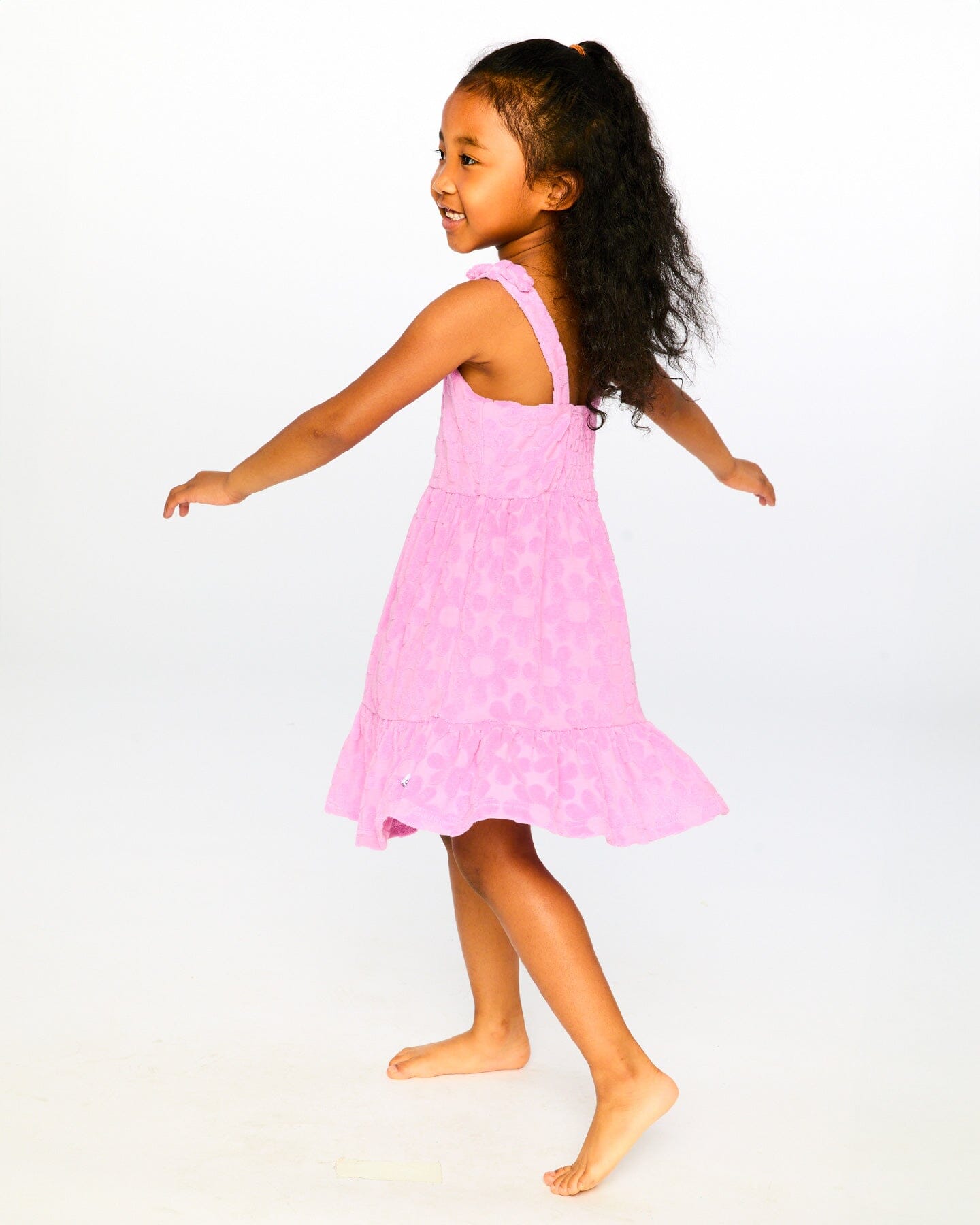 Beach Cover-Up Dress Pink