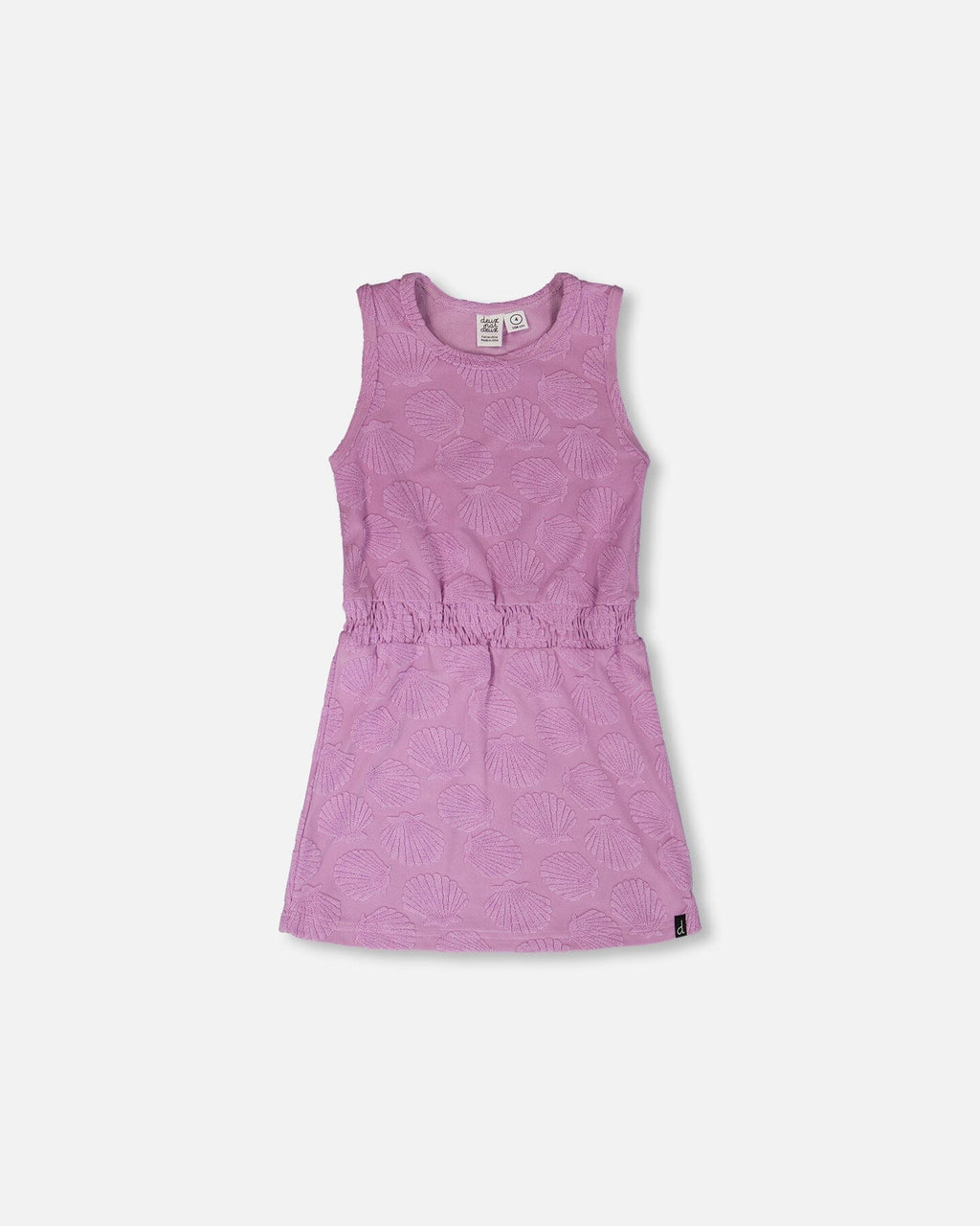 Terry Cloth Beach Dress Lilac