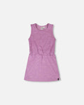 Terry Cloth Beach Dress Lilac