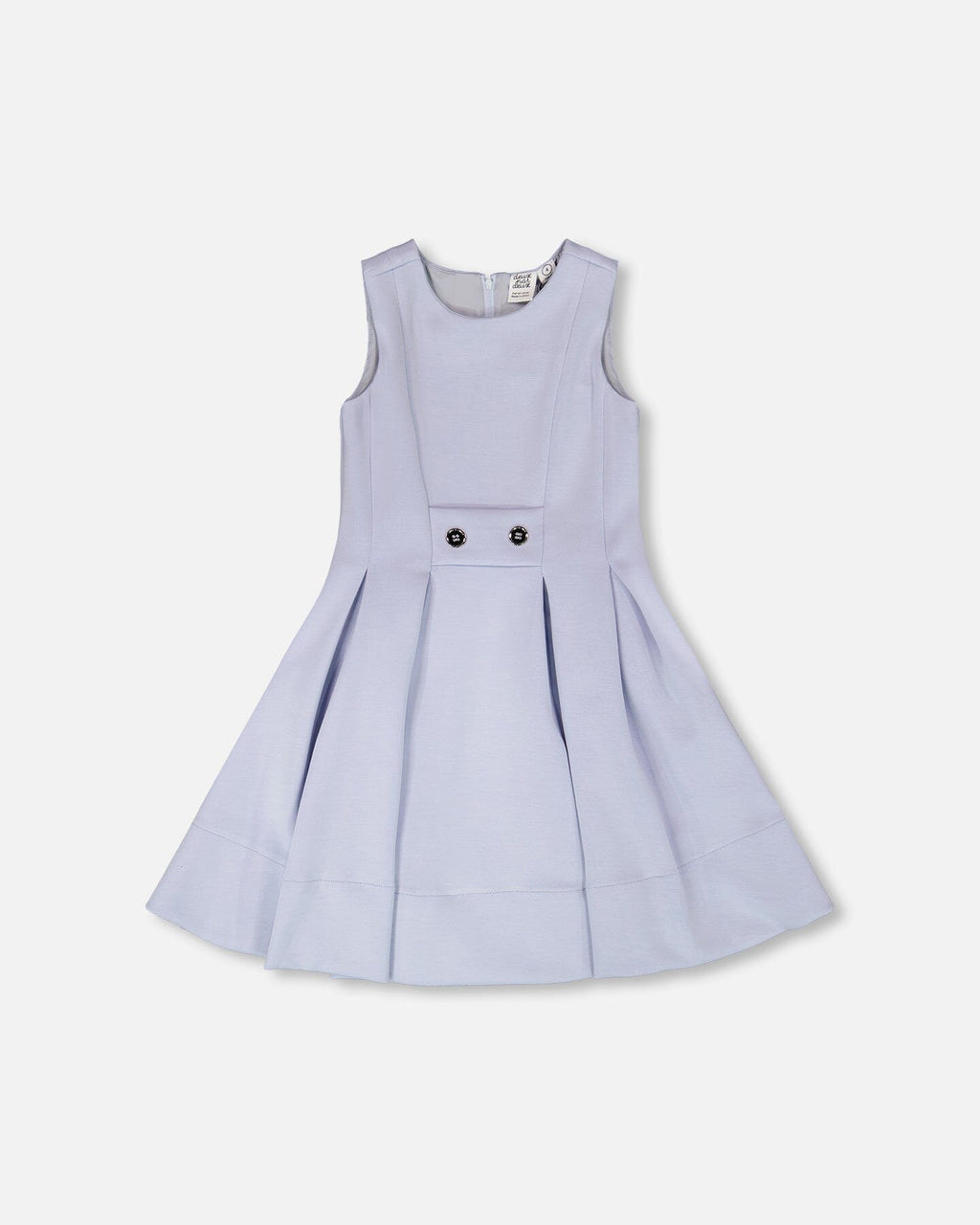 Sleeveless Neoprene Dress Lavender