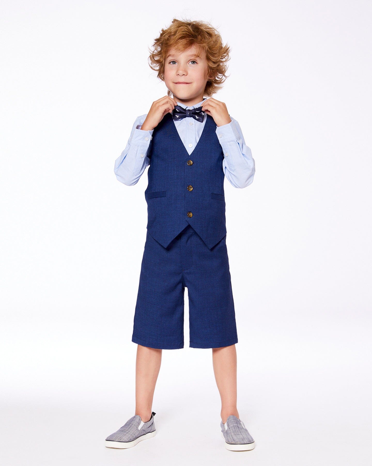 Elegant Vest Blue
