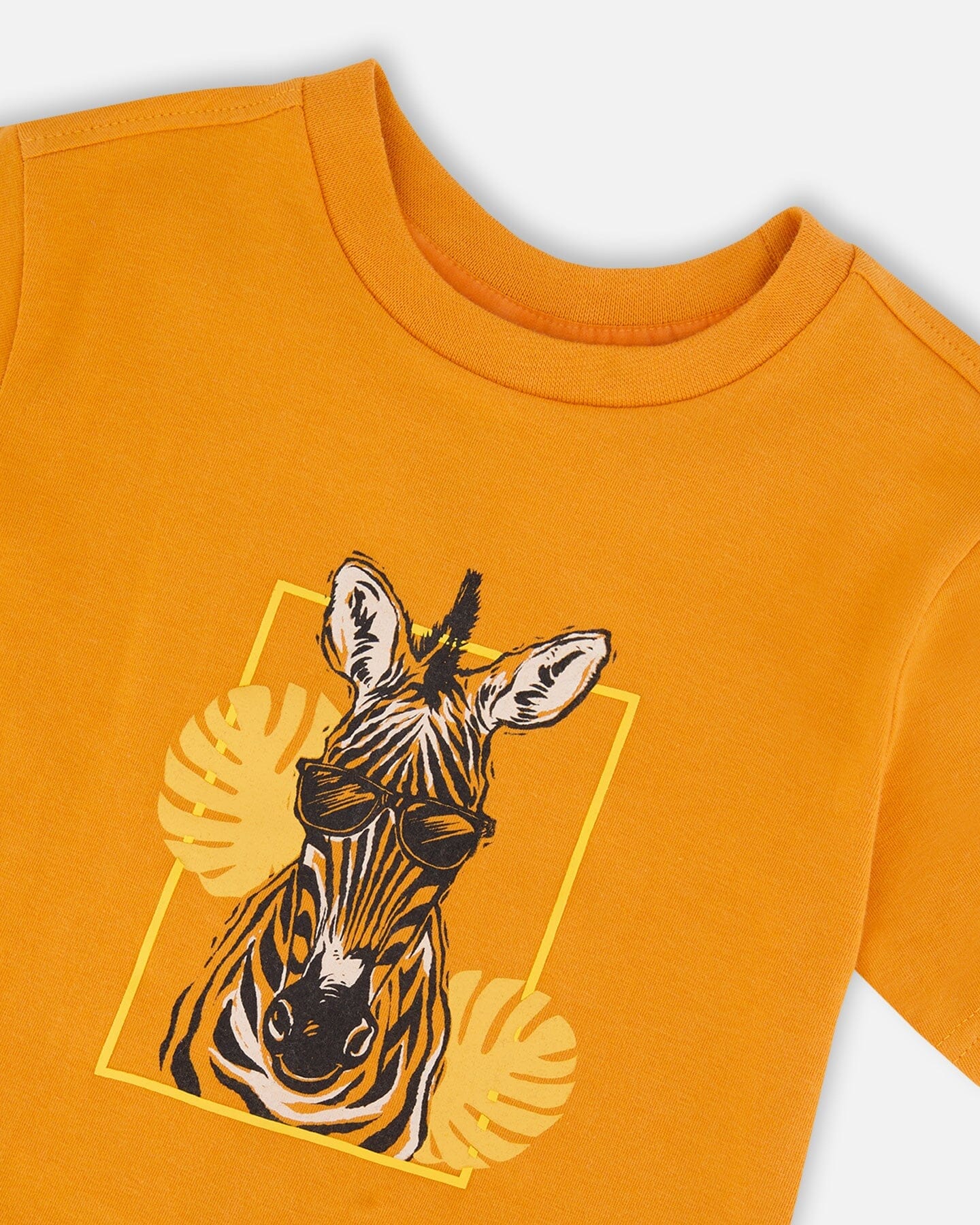 Organic Cotton Short Sleeve T-Shirt Orange