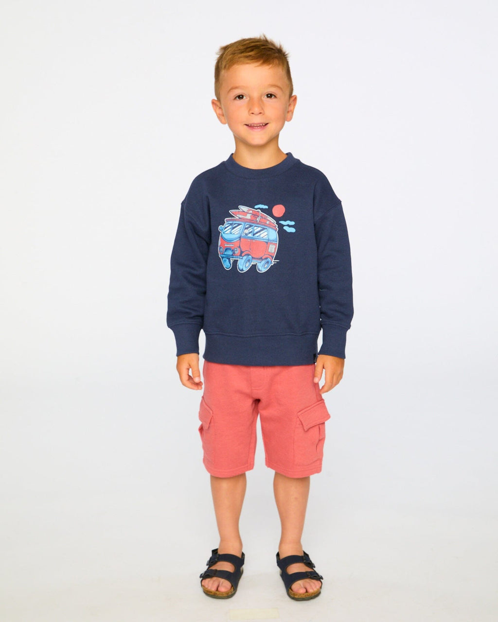 French Terry Shorts Brick